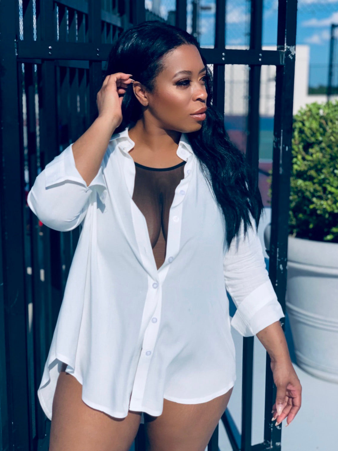 MERMAID cover up vs top