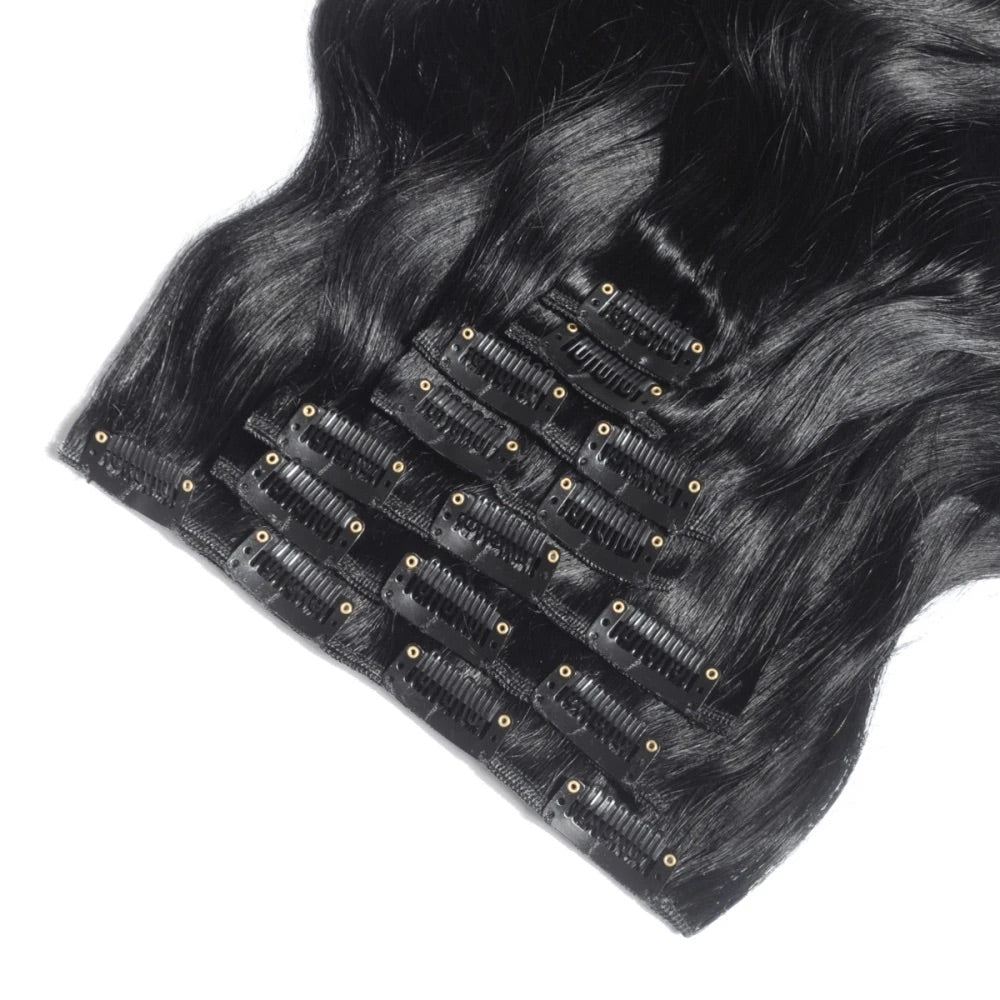 CAMBODIAN body wave clip in sets (pre-order)
