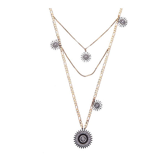 FIVE SUNS necklace